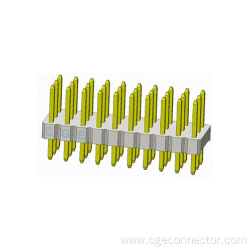 DIP VerticalType Three rows of inline plugs Connector